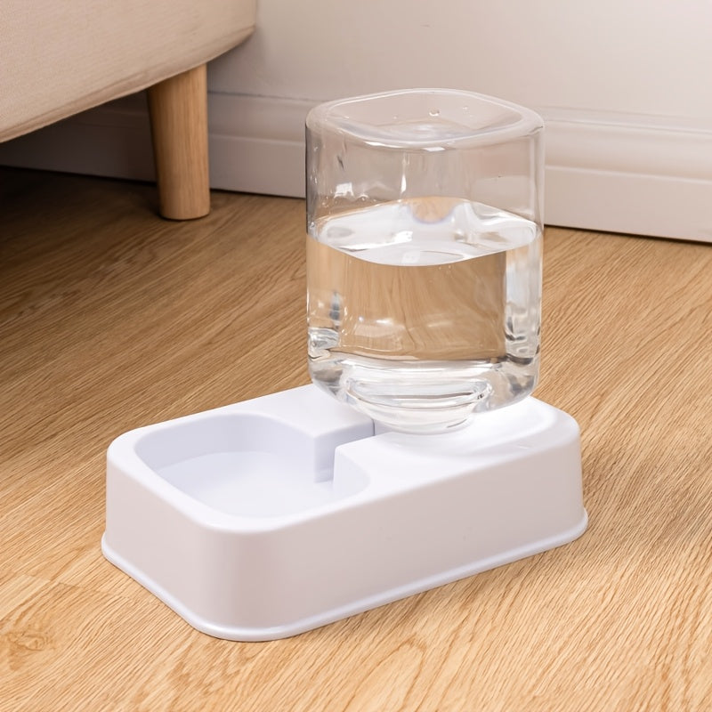 "AquaPurr" All-in-One Pet Feeding Station