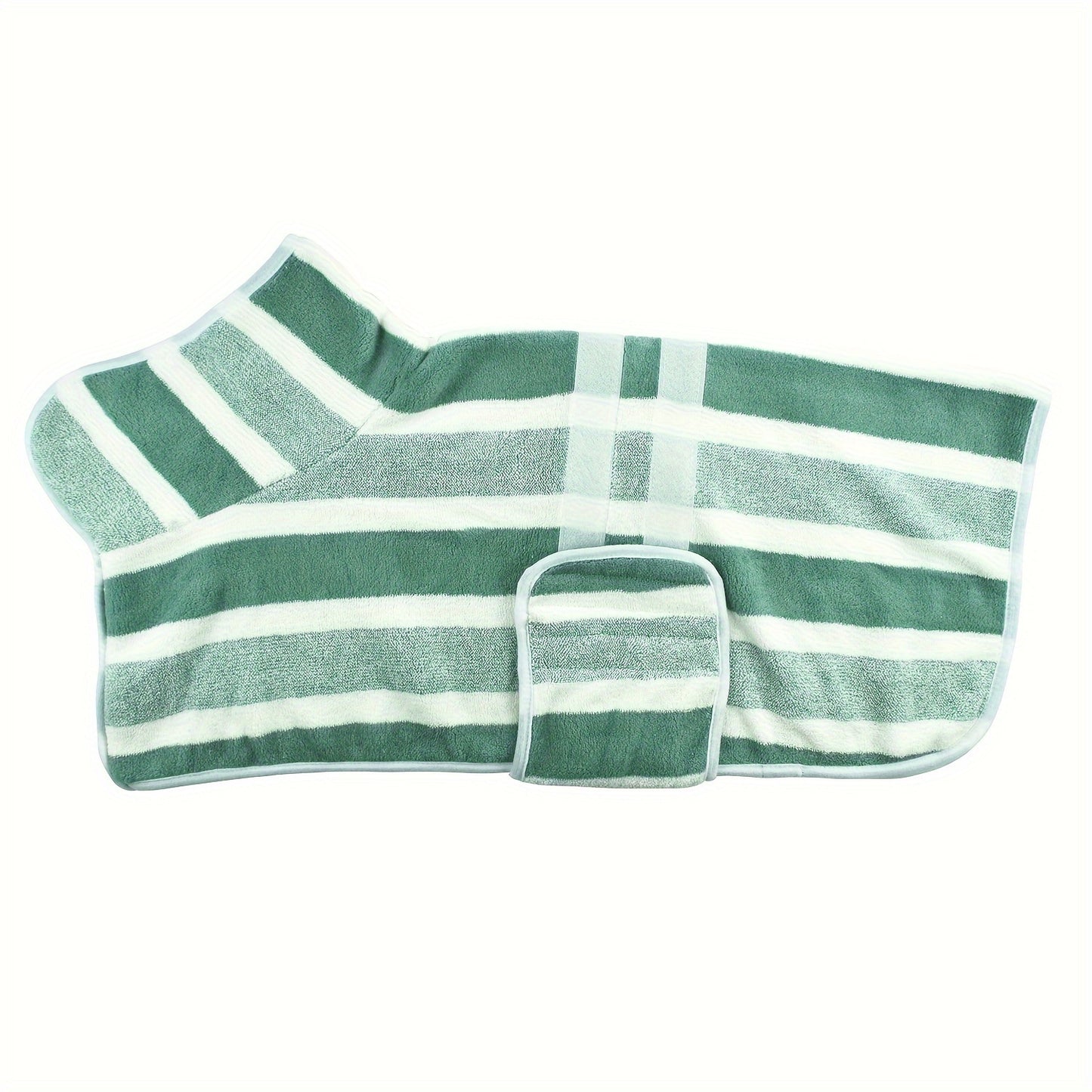 "Splash Snuggler" Super Absorbent Dog Bathrobe