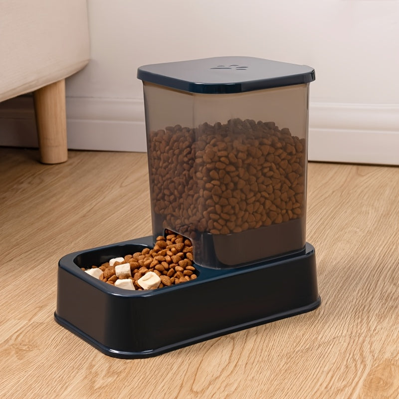 "AquaPurr" All-in-One Pet Feeding Station
