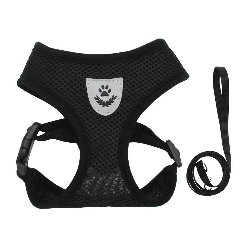 AirFlex Mesh Pet Harness – Adjustable, Reflective & Breathable