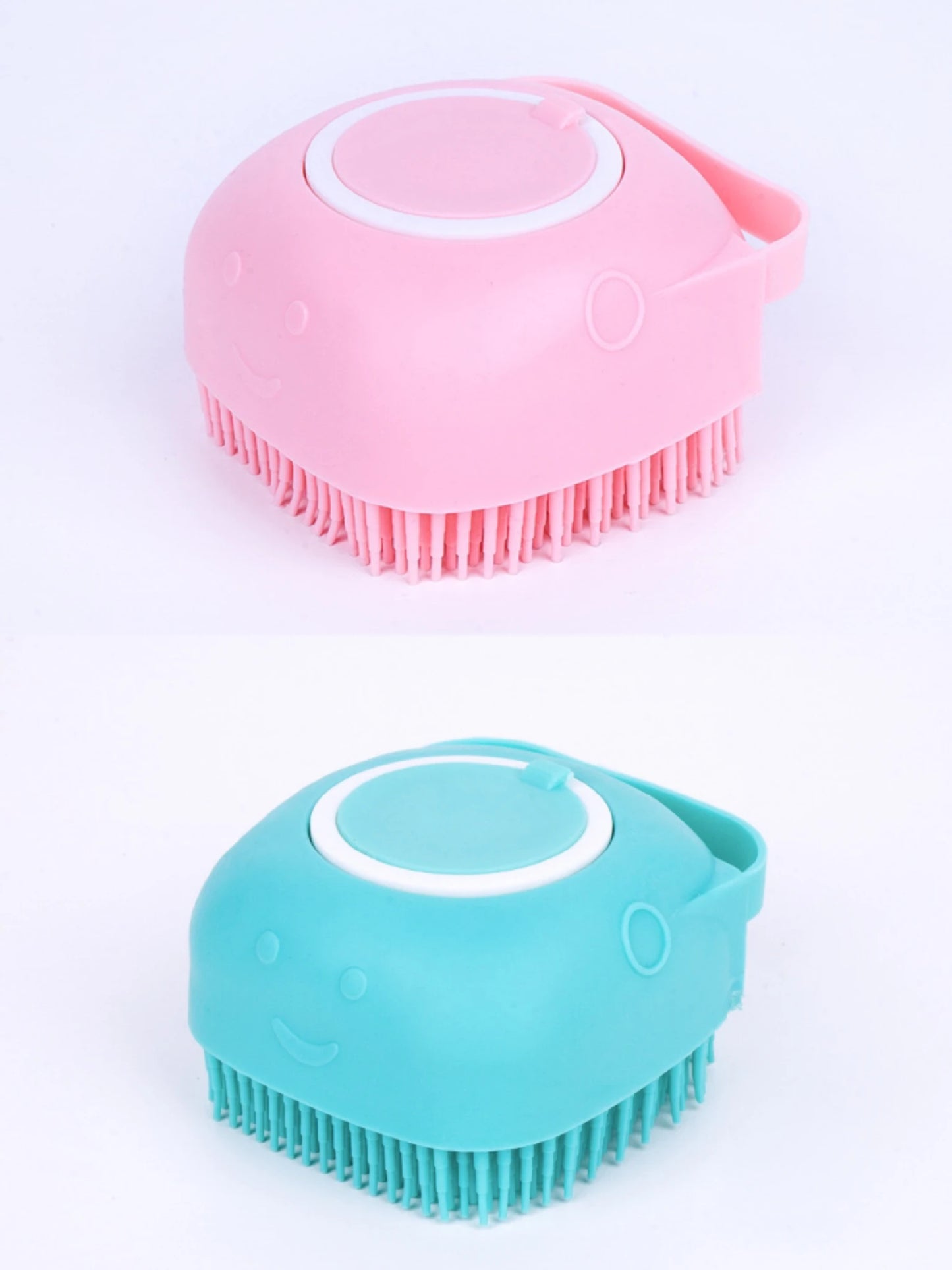 CleanEase Silicone Bath Brush – Gentle Grooming, Deep Clean
