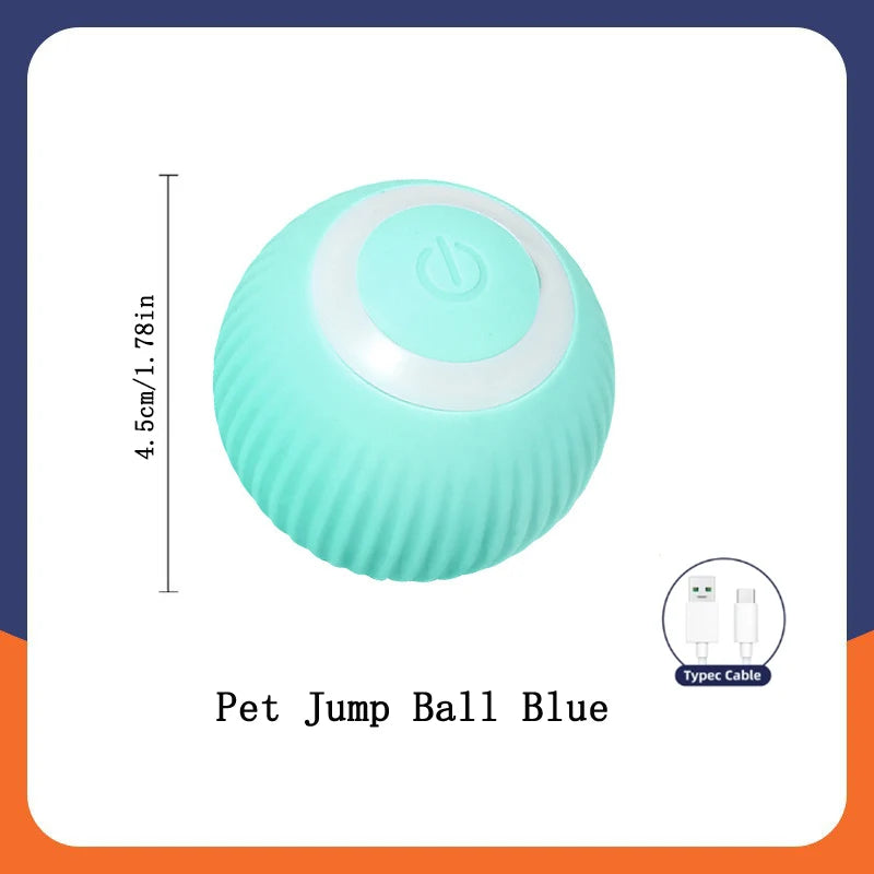 BounceBuddy Smart Pet Ball – Interactive Fun for Puppies & Kittens