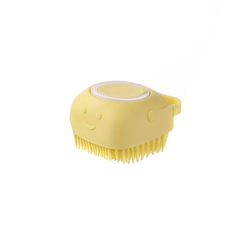 CleanEase Silicone Bath Brush – Gentle Grooming, Deep Clean