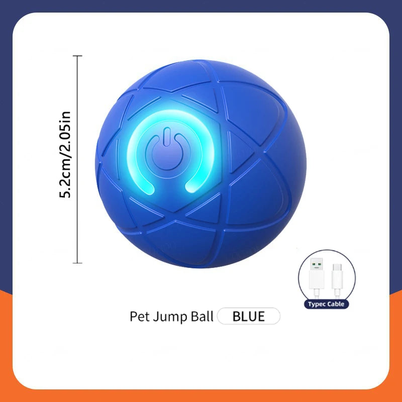BounceBuddy Smart Pet Ball – Interactive Fun for Puppies & Kittens