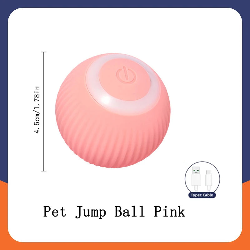 BounceBuddy Smart Pet Ball – Interactive Fun for Puppies & Kittens