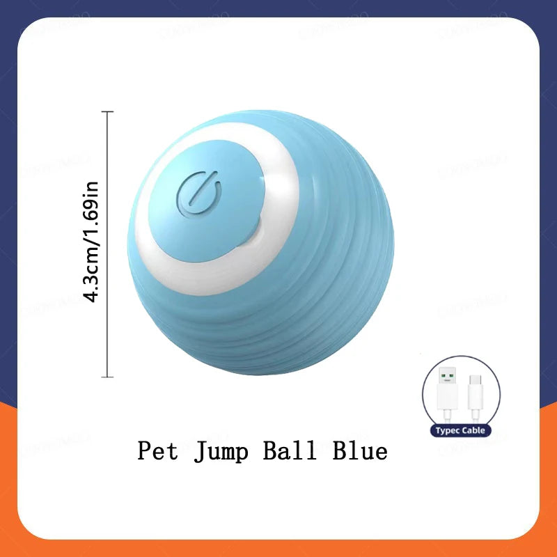 BounceBuddy Smart Pet Ball – Interactive Fun for Puppies & Kittens