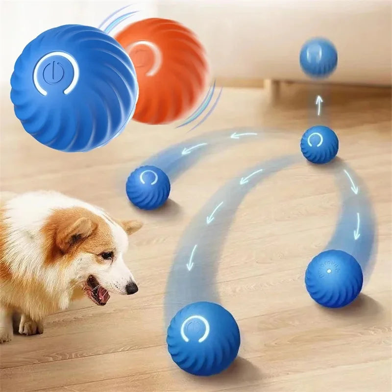 BounceBuddy Smart Pet Ball – Interactive Fun for Puppies & Kittens