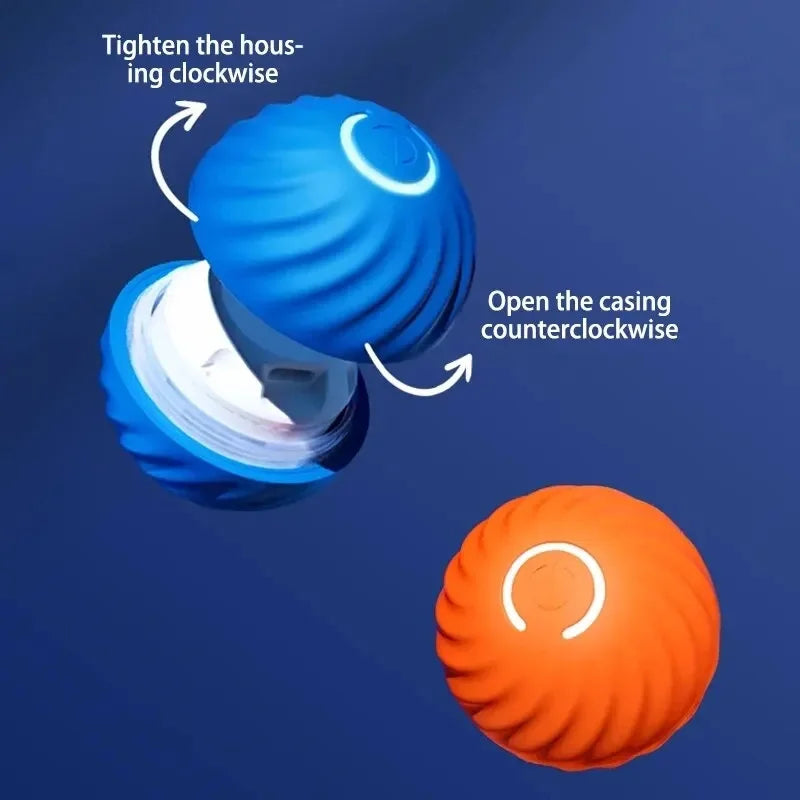 BounceBuddy Smart Pet Ball – Interactive Fun for Puppies & Kittens