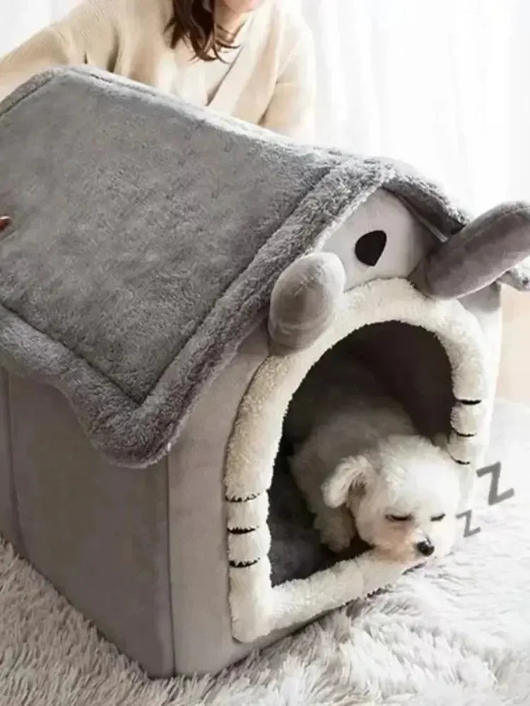 CozyHaven Corduroy Pet House