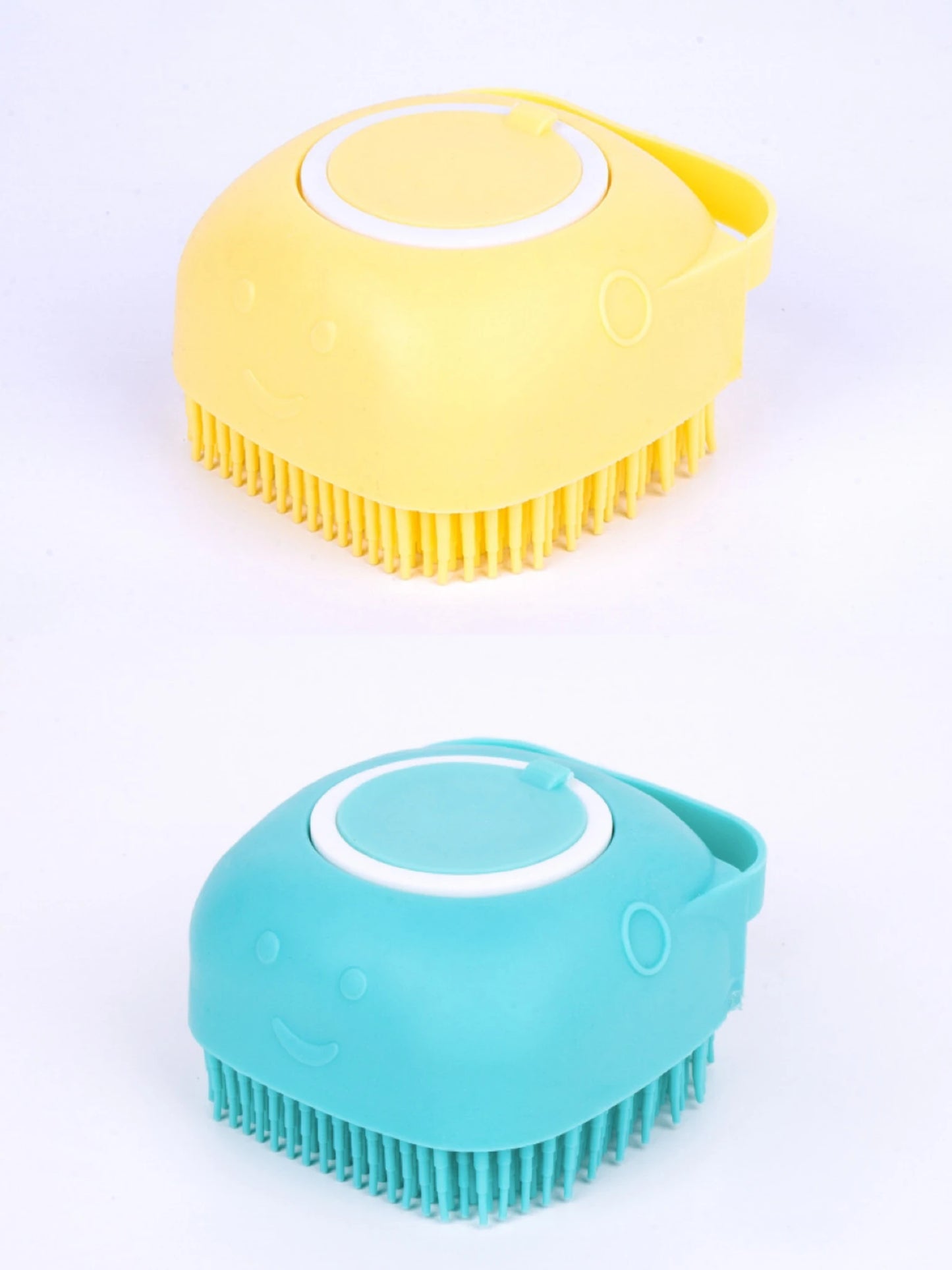 CleanEase Silicone Bath Brush – Gentle Grooming, Deep Clean
