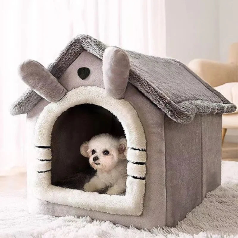 CozyHaven Corduroy Pet House