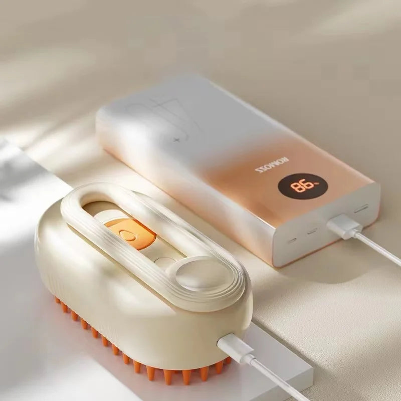 3-in-1 Steam Grooming Brush