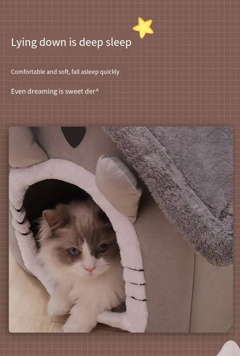 CozyHaven Corduroy Pet House