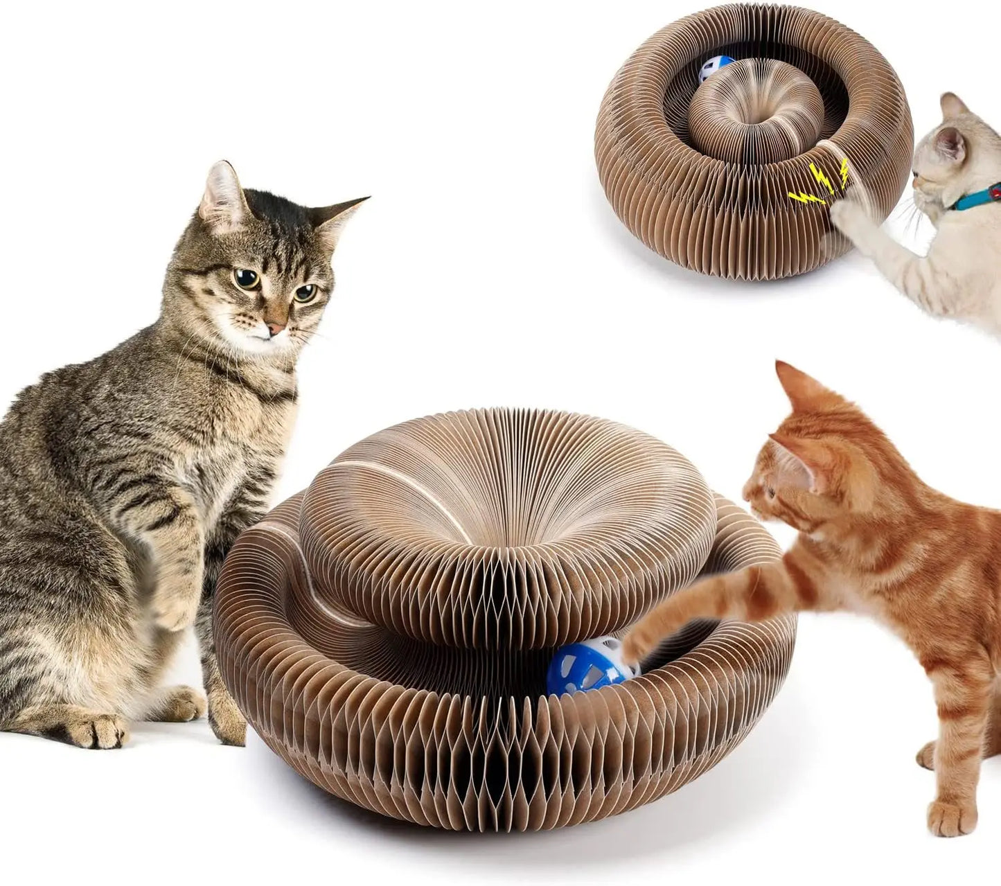 NaturalWood Cat Toy Ball – Simple Fun, Pure Play
