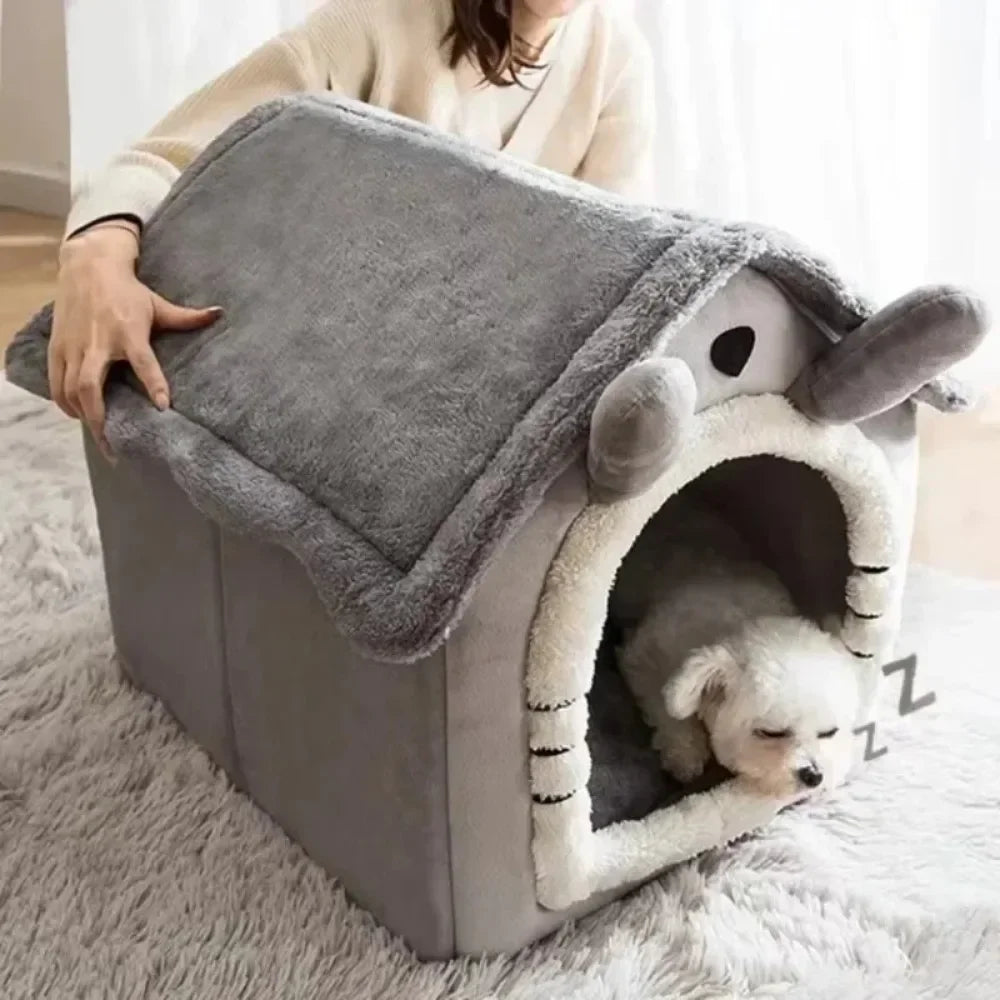 CozyHaven Corduroy Pet House