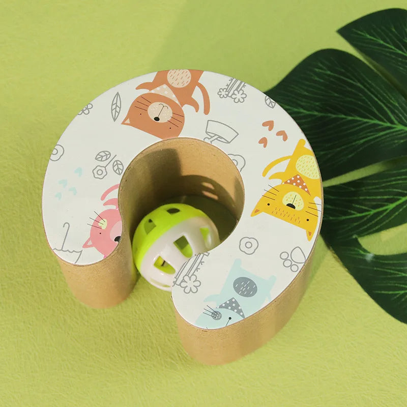 NaturalWood Cat Toy Ball – Simple Fun, Pure Play