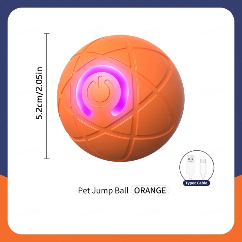 BounceBuddy Smart Pet Ball – Interactive Fun for Puppies & Kittens