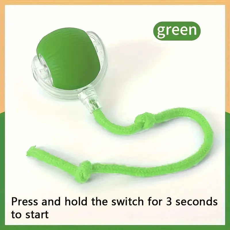 BounceBuddy Smart Pet Ball – Interactive Fun for Puppies & Kittens