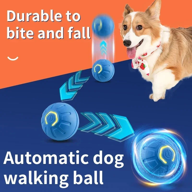 BounceBuddy Smart Pet Ball – Interactive Fun for Puppies & Kittens