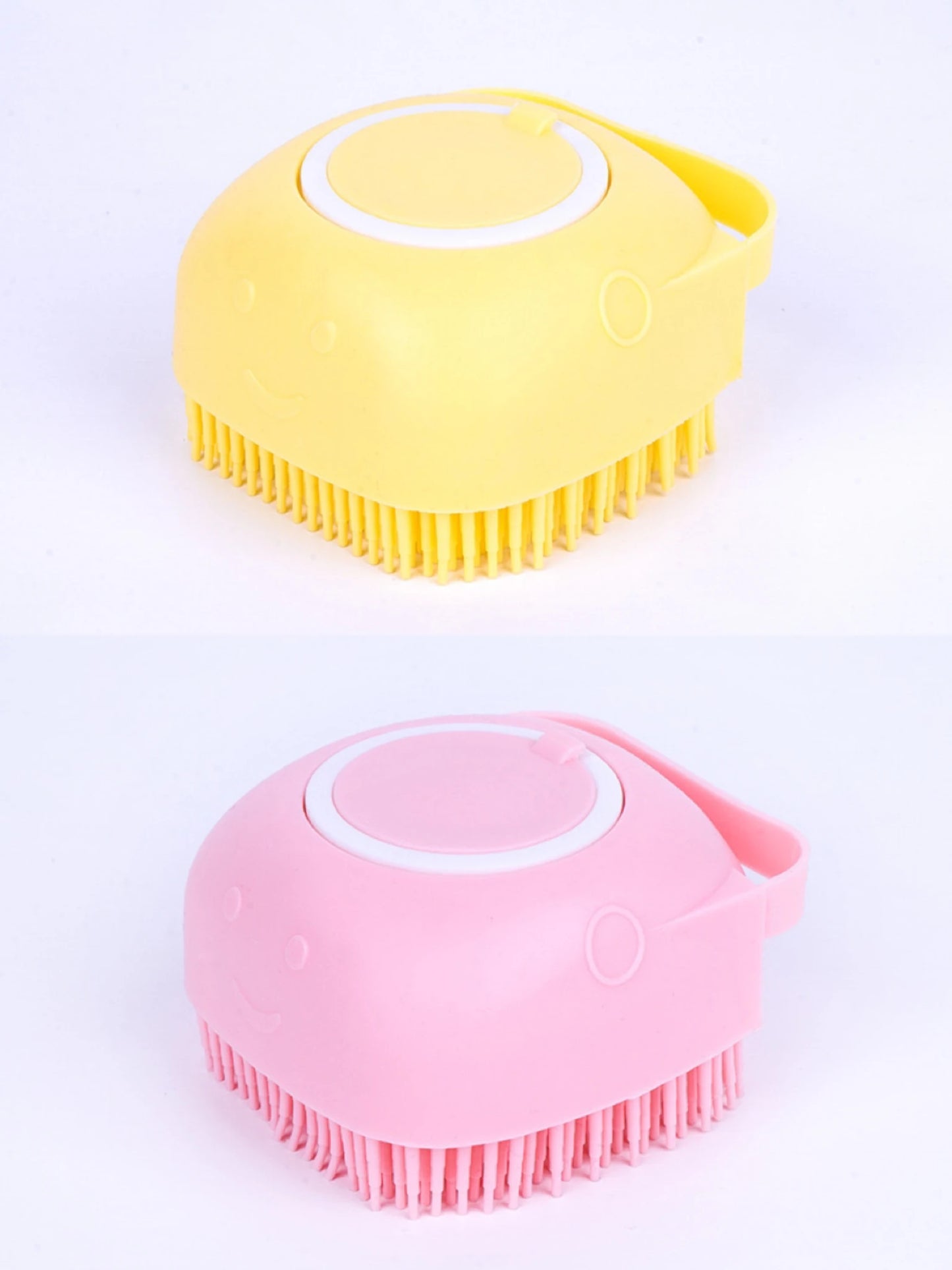 CleanEase Silicone Bath Brush – Gentle Grooming, Deep Clean