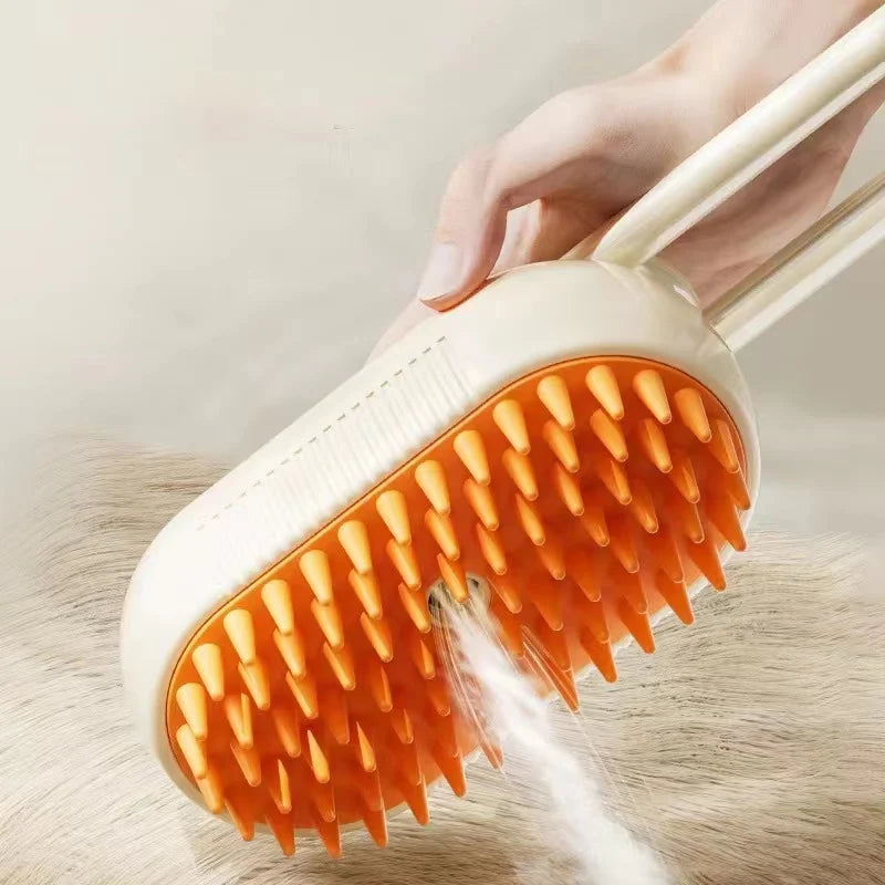 3-in-1 Steam Grooming Brush