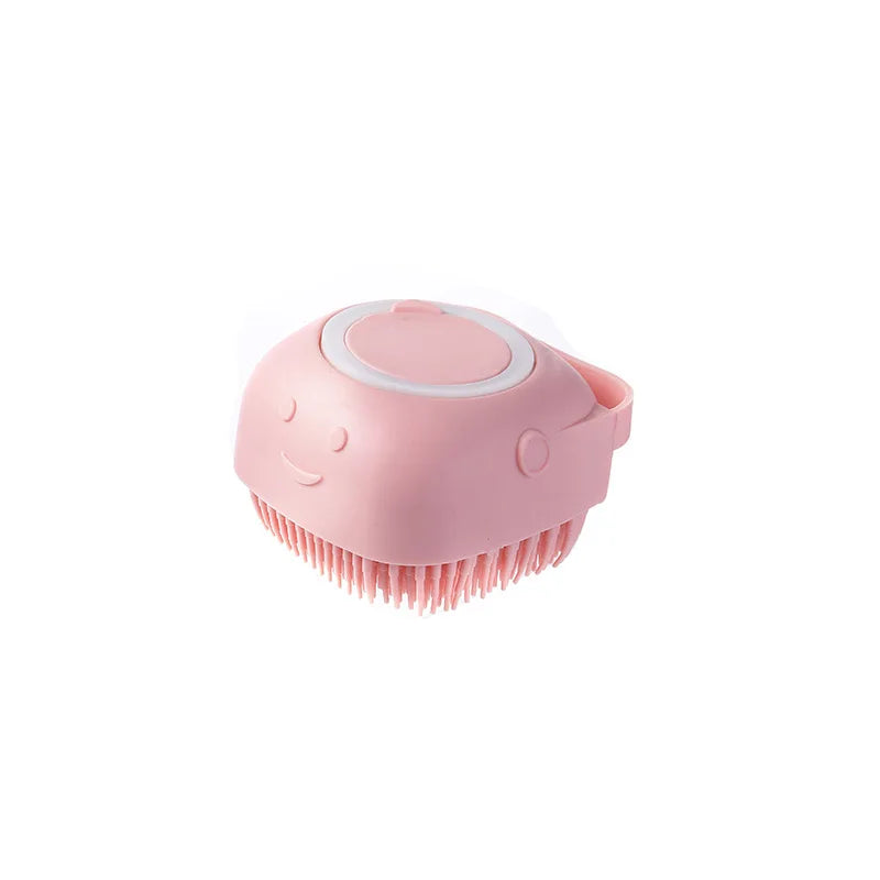 CleanEase Silicone Bath Brush – Gentle Grooming, Deep Clean