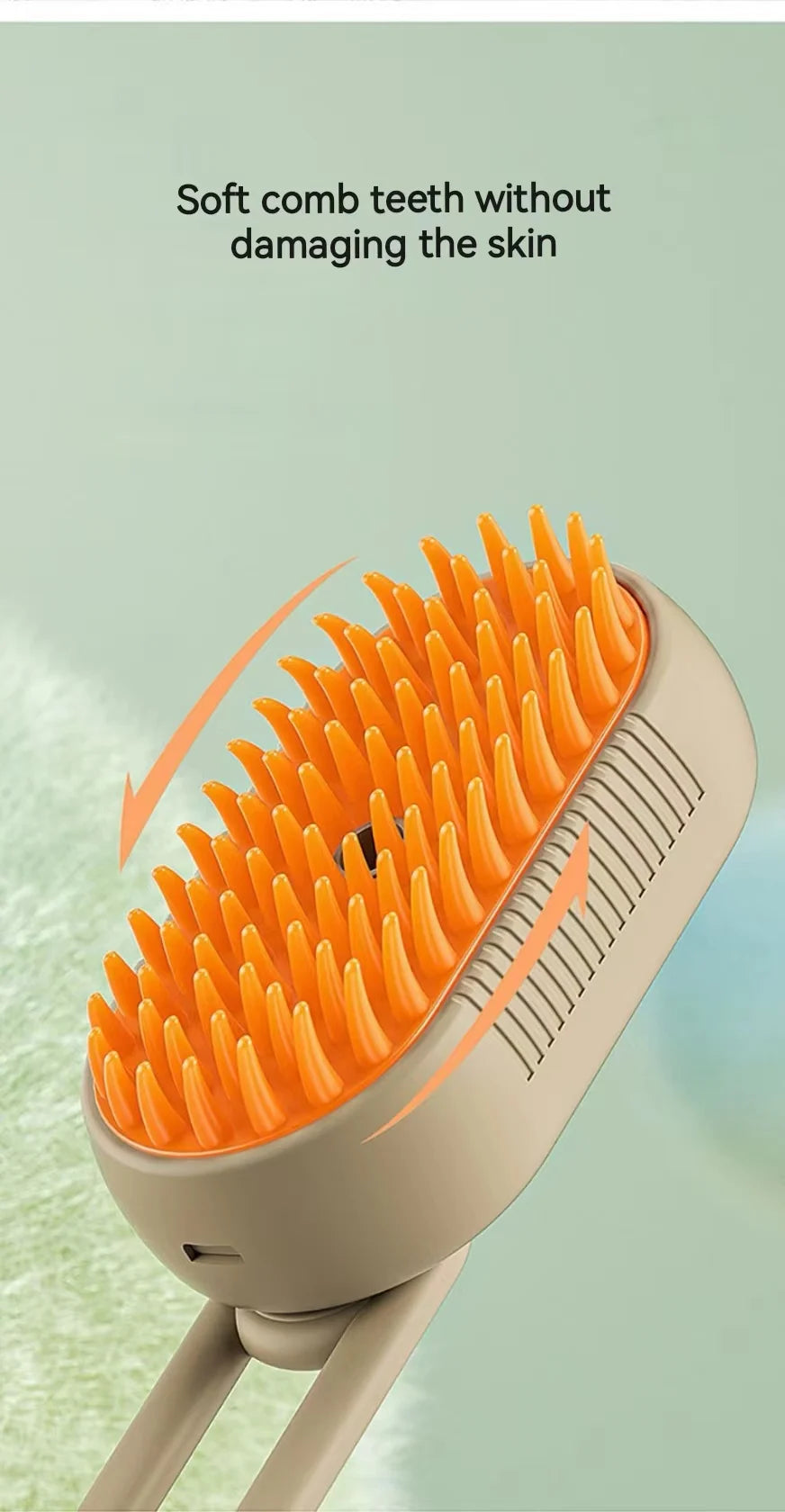 3-in-1 Steam Grooming Brush