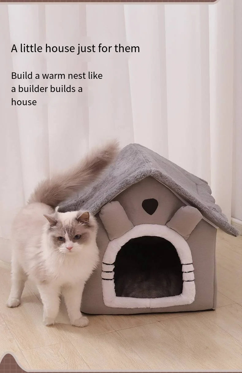 CozyHaven Corduroy Pet House