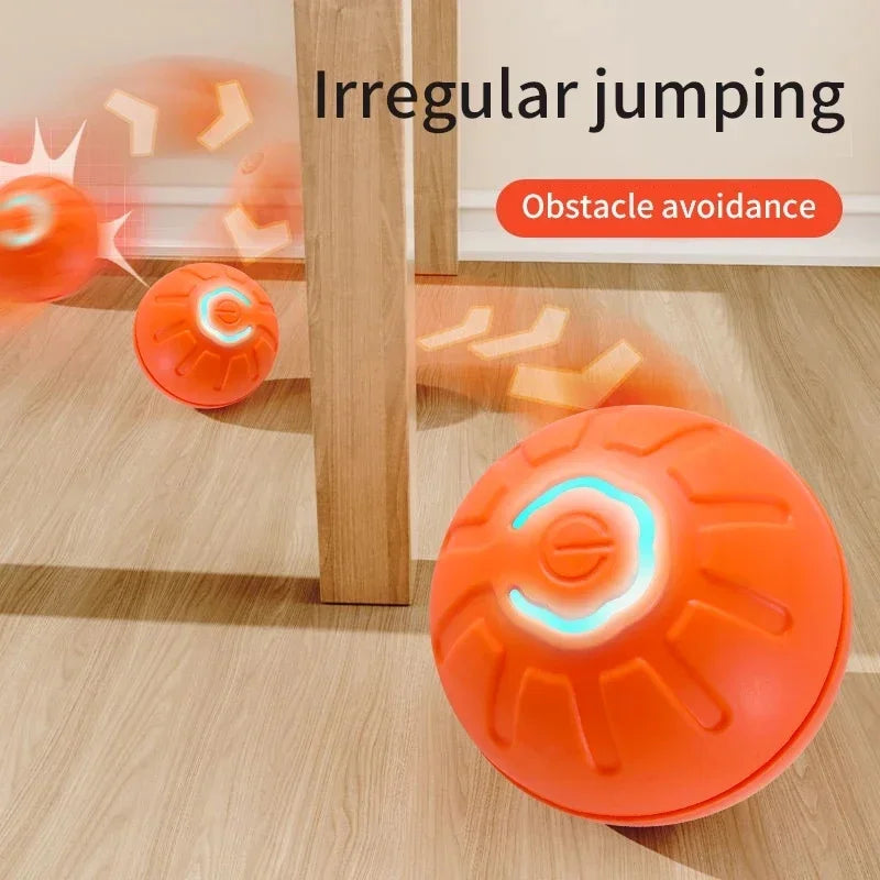 BounceBuddy Smart Pet Ball – Interactive Fun for Puppies & Kittens