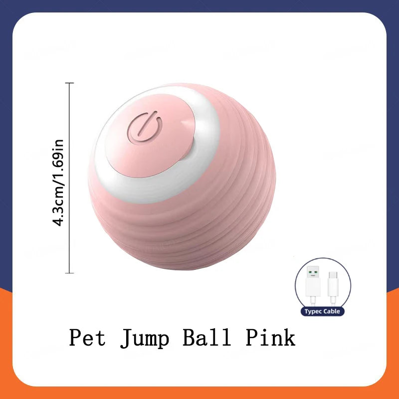 BounceBuddy Smart Pet Ball – Interactive Fun for Puppies & Kittens