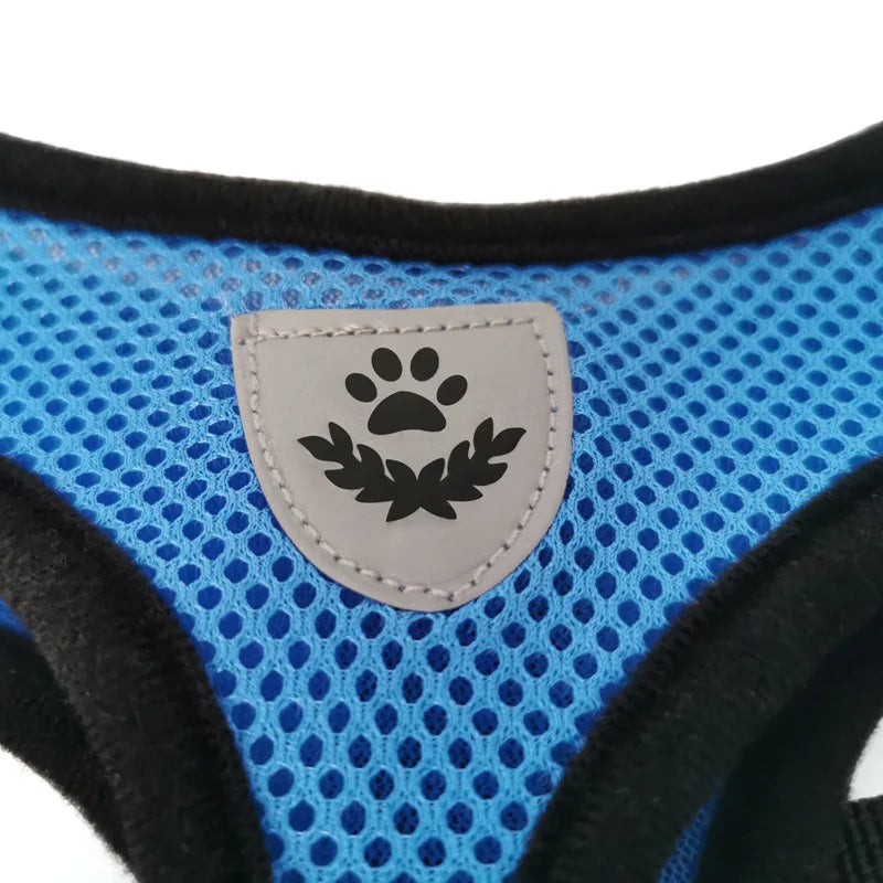 AirFlex Mesh Pet Harness – Adjustable, Reflective & Breathable
