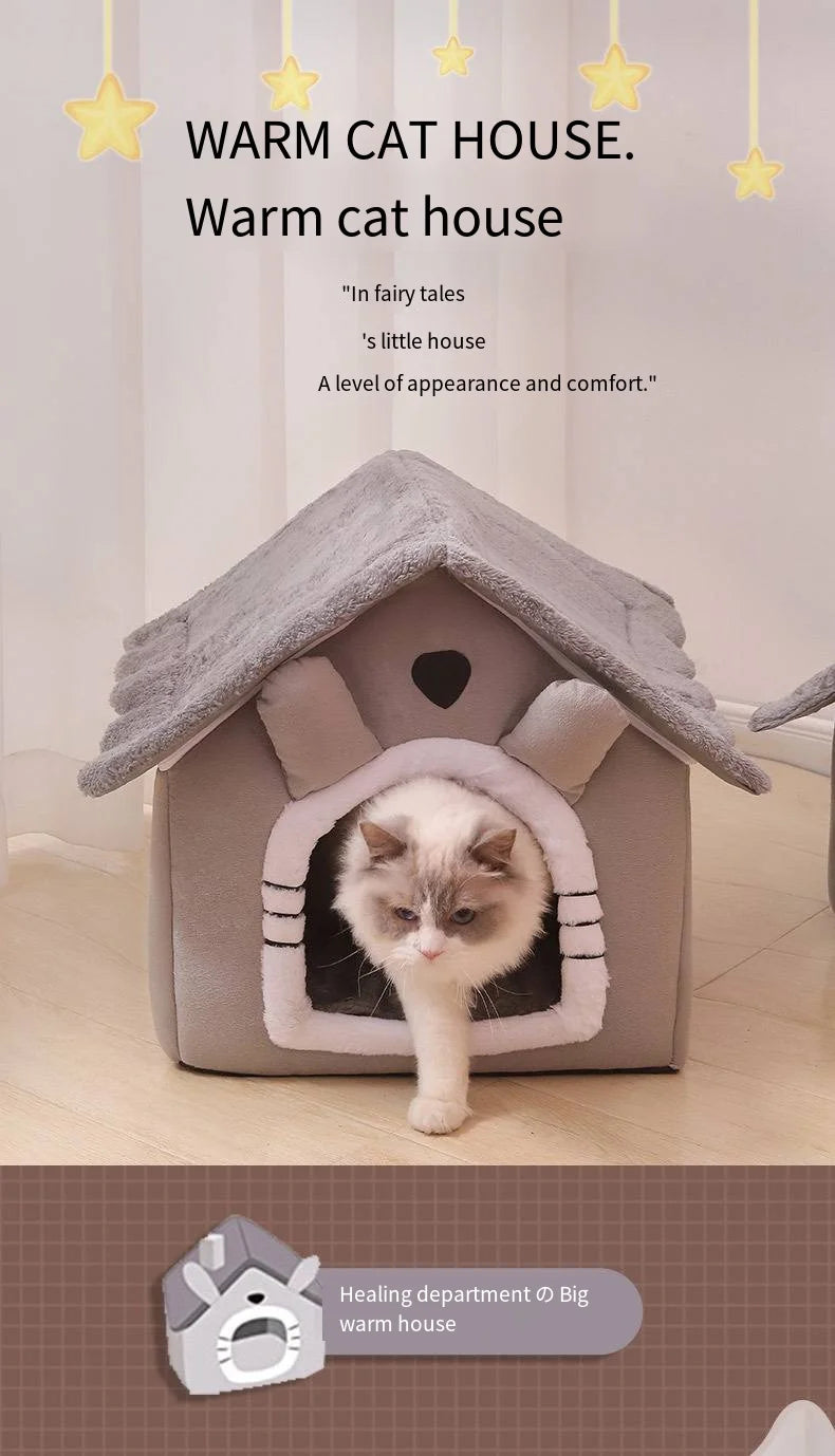 CozyHaven Corduroy Pet House