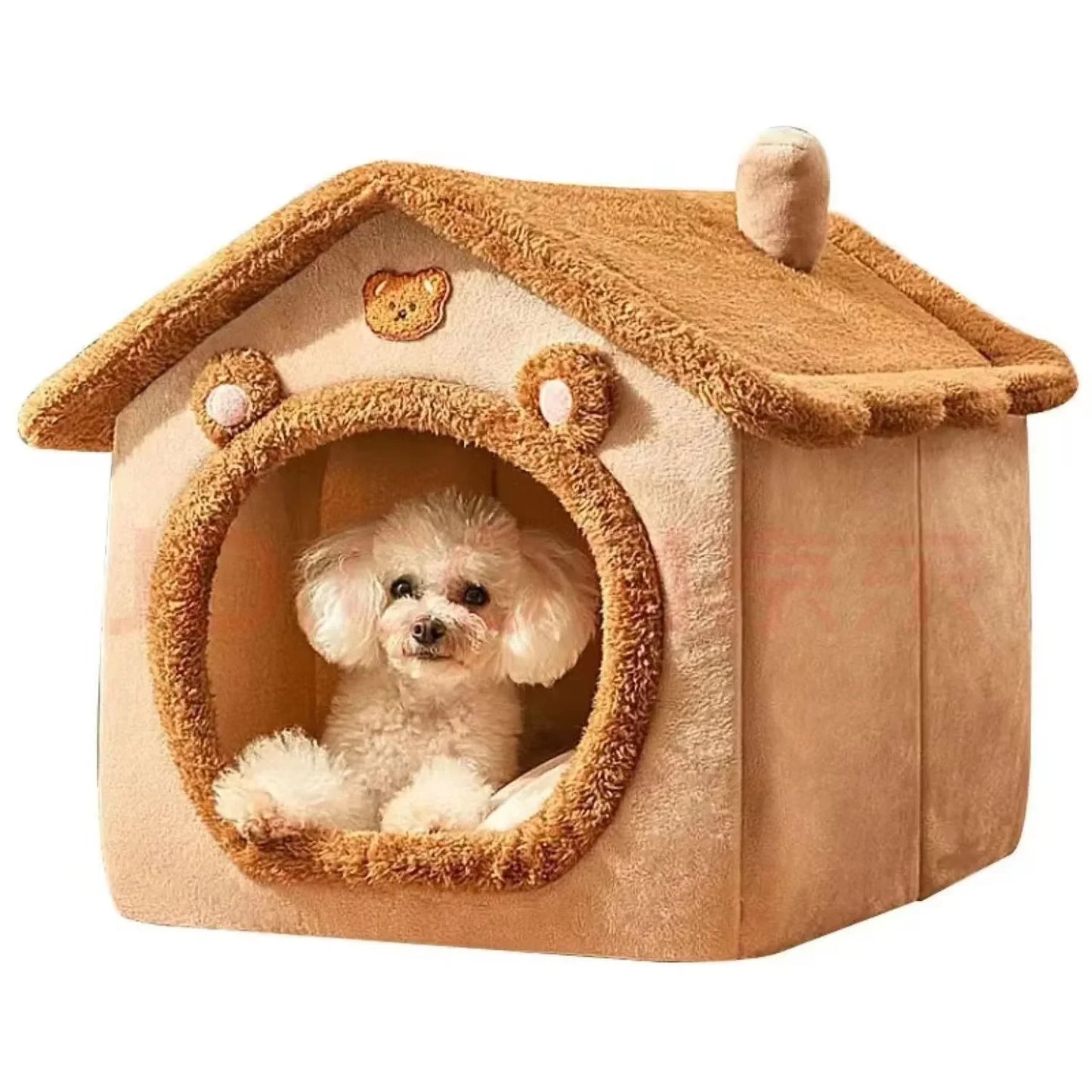 CozyHaven Corduroy Pet House