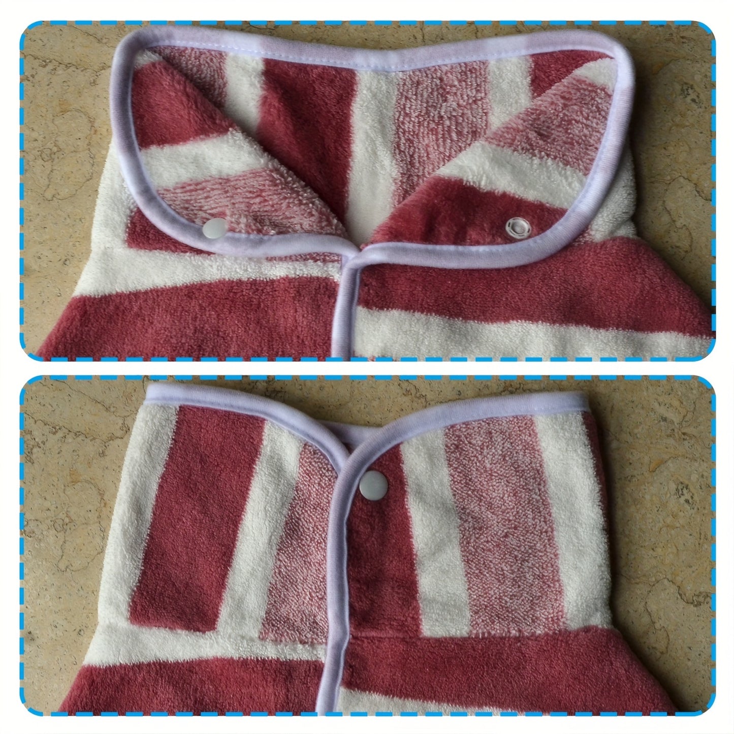 "Splash Snuggler" Super Absorbent Dog Bathrobe