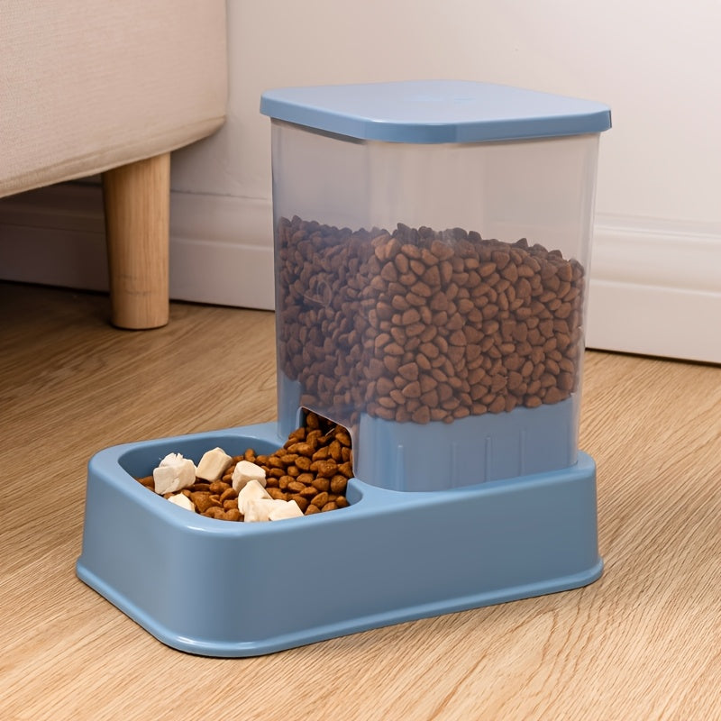 "AquaPurr" All-in-One Pet Feeding Station