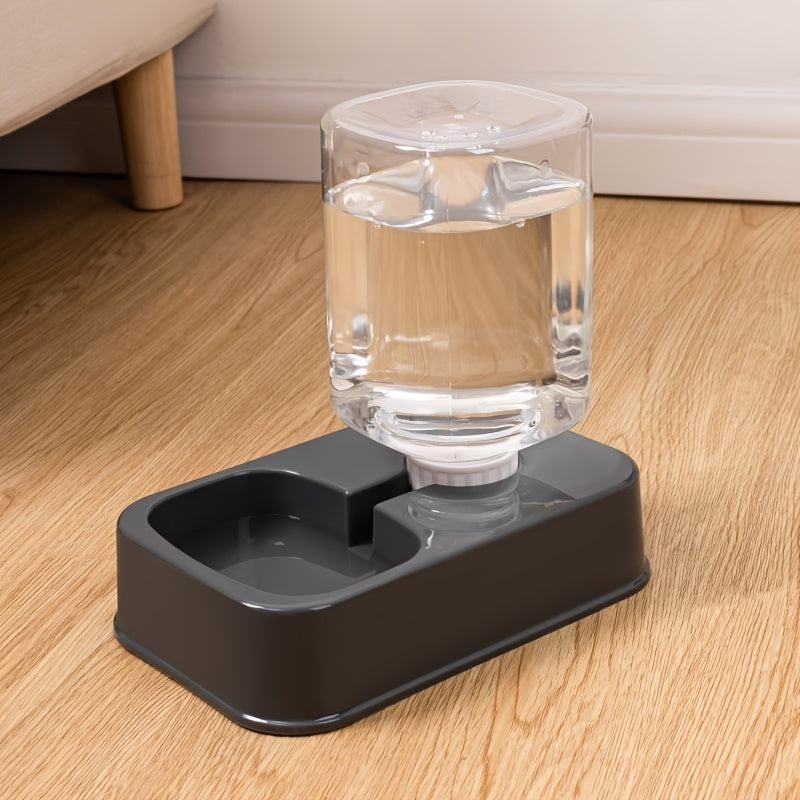 "AquaPurr" All-in-One Pet Feeding Station