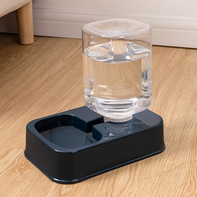 "AquaPurr" All-in-One Pet Feeding Station