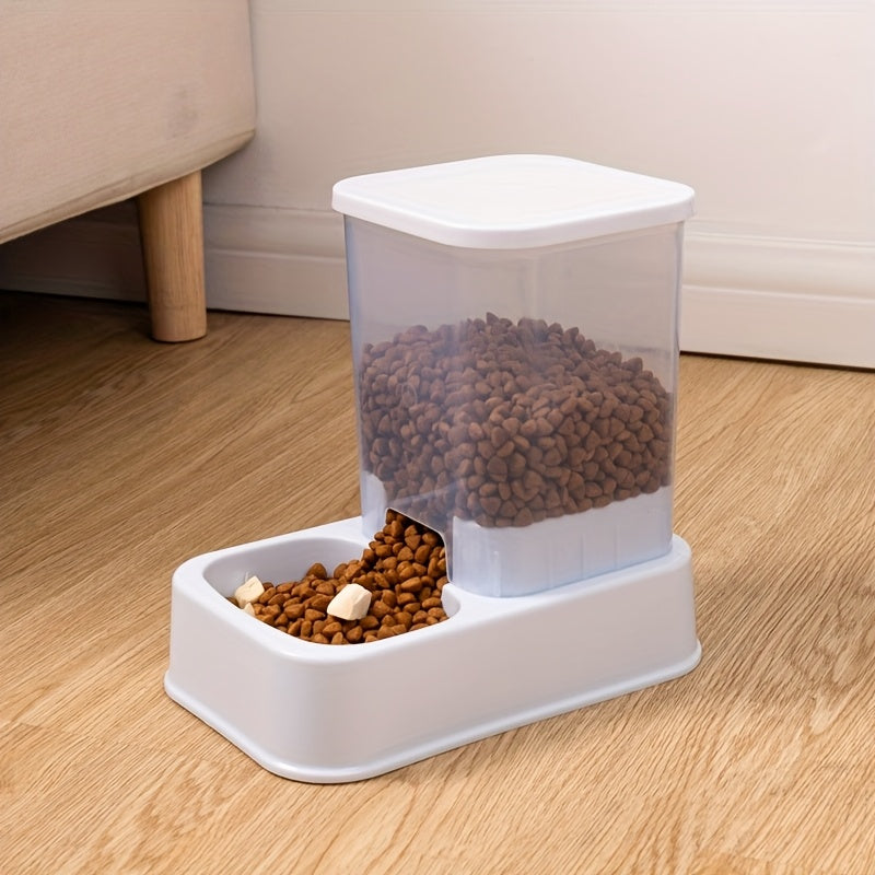 "AquaPurr" All-in-One Pet Feeding Station