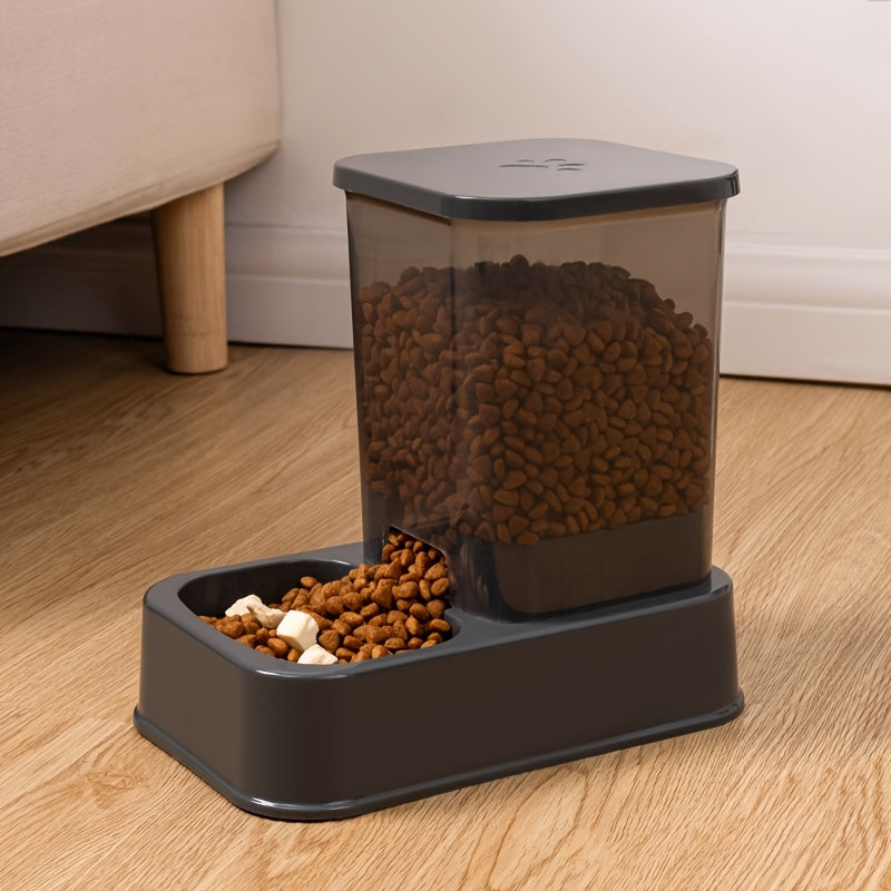"AquaPurr" All-in-One Pet Feeding Station