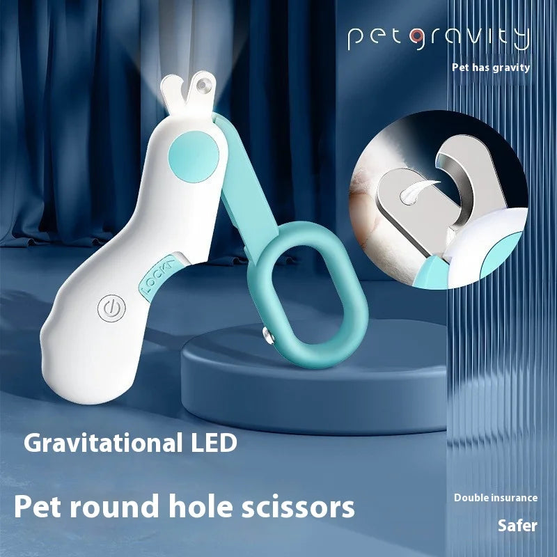 SafeTrim Pet Nail Clipper with LED Light