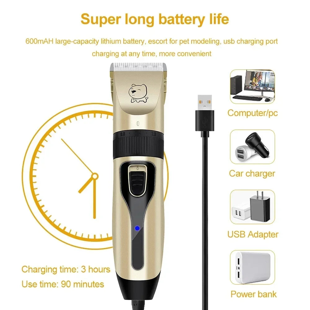 TrimMate Pro Pet Clipper