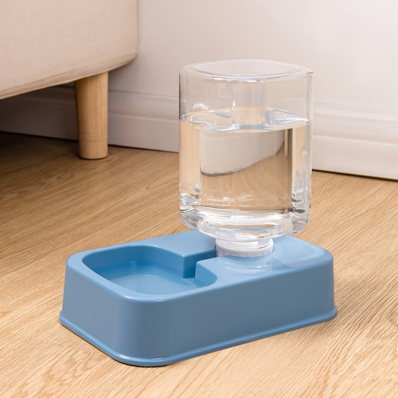 "AquaPurr" All-in-One Pet Feeding Station
